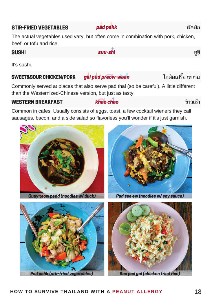 Some safe foods Some safe foods